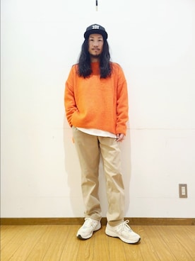 アライタカノリさん（メンズ・164cm）の冬コーディネート