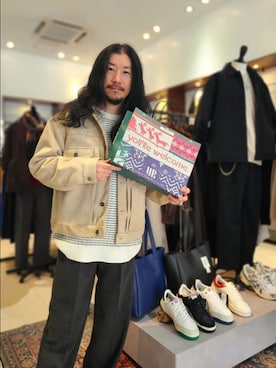 「アイテム（カバーオール）」を使った、アライタカノリさん（メンズ・164cm）の秋コーディネート