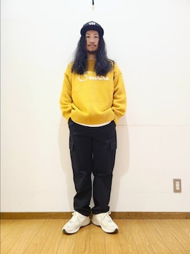 アライタカノリさん（メンズ・164cm）の冬コーディネート
