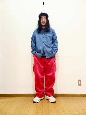 アライタカノリさん（メンズ・164cm）の春コーディネート