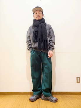 アライタカノリさん（メンズ・164cm）の冬コーディネート