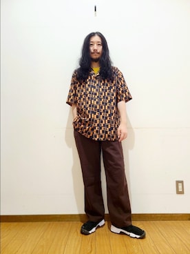 「アイテム（トップス）」を使った、アライタカノリさん（メンズ・164cm）の夏コーディネート