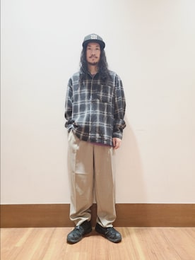 アライタカノリさん(メンズ・164cm)の秋コーディネート