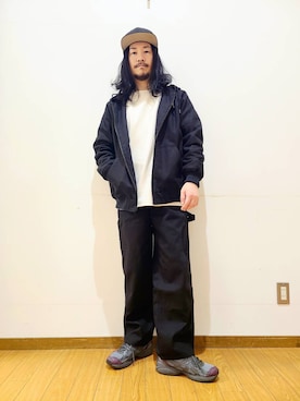 アライタカノリさん（メンズ・164cm）の冬コーディネート