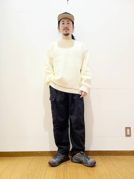 アライタカノリさん(メンズ・164cm)の冬コーディネート