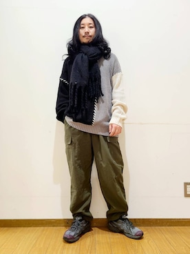 アライタカノリさん(メンズ・164cm)の冬コーディネート