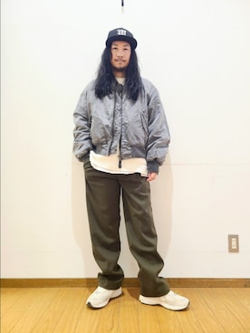 アライタカノリさん(メンズ・164cm)の冬コーディネート