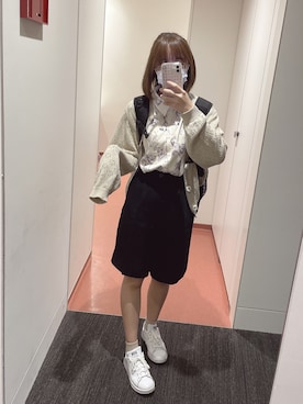 「merry jenny（メリージェニー）のアイテム（PC・スマホグッズ/家電）」を使った、ミルクセーキさん（レディース・152cm）の夏コーディネート