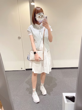 「merry jenny（メリージェニー）のアイテム（PC・スマホグッズ/家電）」を使った、ミルクセーキさん（レディース・152cm）の夏コーディネート