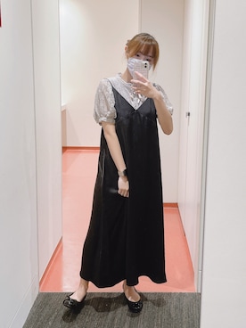 「merry jenny（メリージェニー）のアイテム（PC・スマホグッズ/家電）」を使った、ミルクセーキさん（レディース・152cm）の夏コーディネート