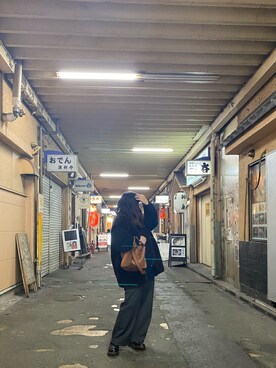 「select MOCA（セレクトモカ）のアイテム（その他アウター）」を使った、フウさん（レディース・156cm）の春コーディネート