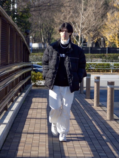 Toshikun11 Wegoのカーゴパンツを使ったコーディネート Wear