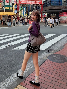 「SVEC（シュベック）のアイテム」を使った、SAKURAさん（レディース・160cm）の秋コーディネート