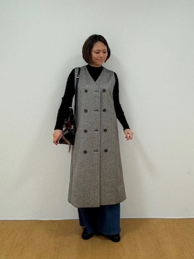 ブルーレーベル・クレストブリッジ公式さん（レディース・157cm）の秋コーディネート