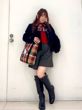 ブルーレーベル・クレストブリッジ公式さんのコーディネート