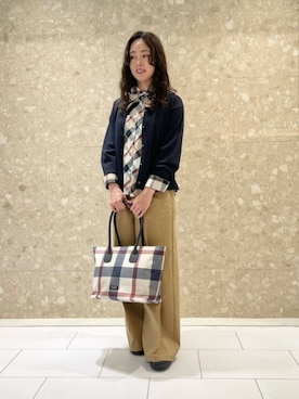 ブルーレーベル・クレストブリッジ公式さん(レディース・154cm)の秋コーディネート