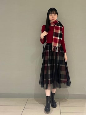 ブルーレーベル・クレストブリッジ公式さんのコーディネート