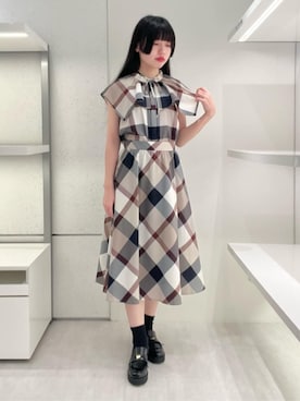 ブルーレーベル・クレストブリッジ公式さんのコーディネート