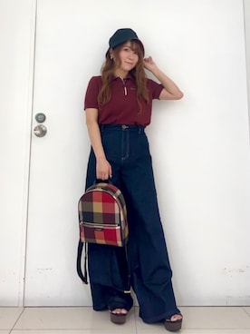 ブルーレーベル・クレストブリッジ公式さん(レディース・152cm)の夏コーディネート