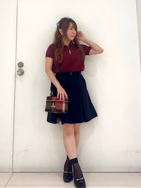 ブルーレーベル・クレストブリッジ公式さん(レディース・152cm)の秋コーディネート