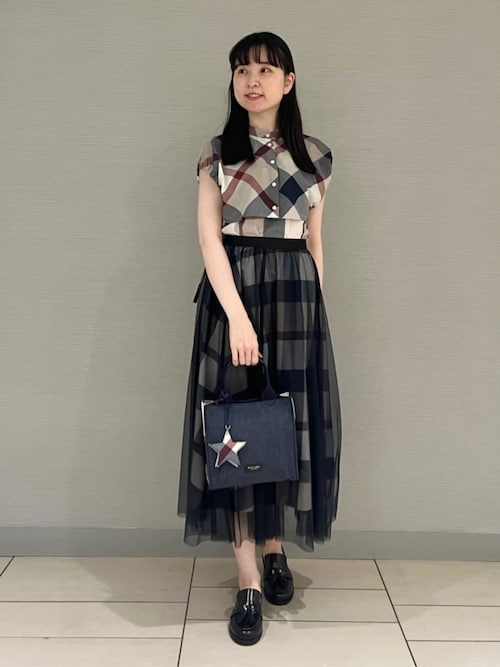 スクエアミニトート（トートバッグ）｜BLUE LABEL CRESTBRIDGE（ブルー