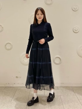 ブルーレーベル　クレストブリッジ　ワンピース　人気　新作 BLUE LABEL CRESTBRIDGE（ブルーレーベルクレストブリッジ）の