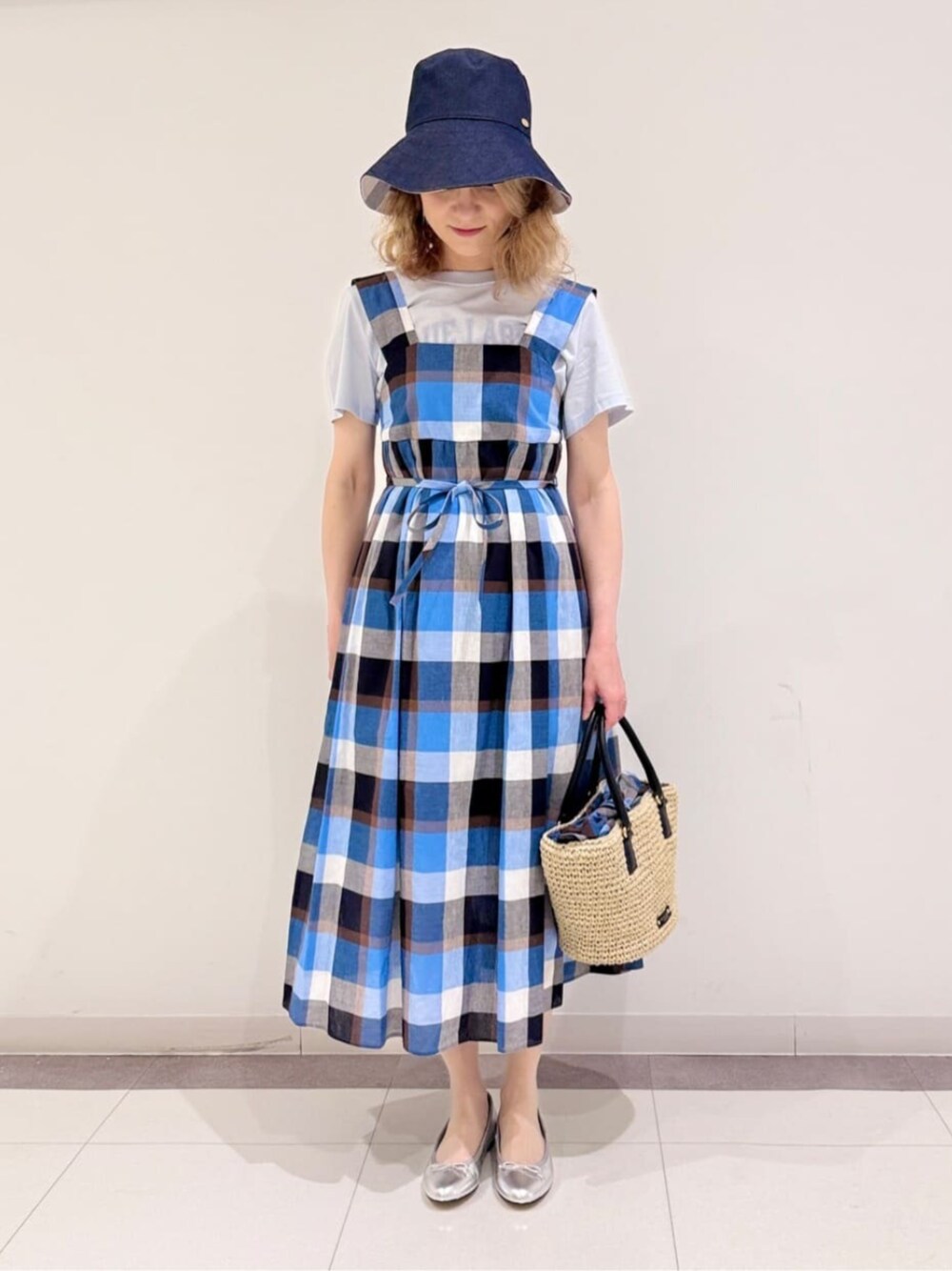 ブルーレーベル　クレストブリッジ　ワンピース BLUE LABEL CRESTBRIDGE - ブルーレーベル クレストブリッジ