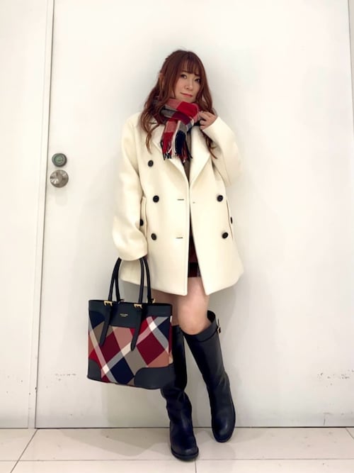 ツイルメルトンピーコート（ピーコート）｜BLUE LABEL CRESTBRIDGE