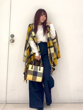 ブルーレーベル・クレストブリッジ公式さん（レディース・152cm）の秋コーディネート