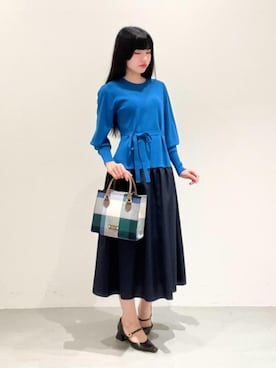 ブルーレーベル・クレストブリッジ公式さんのコーディネート