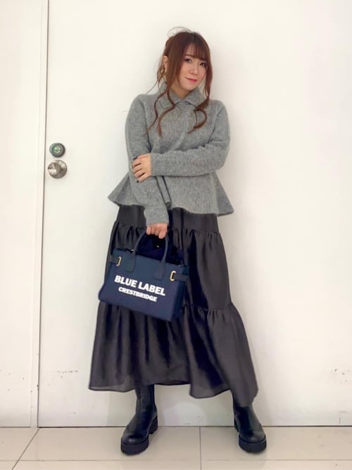 BLUE LABEL CRESTBRIDGE ブーツ ショートブーツ レディース : ZOZOTOWN