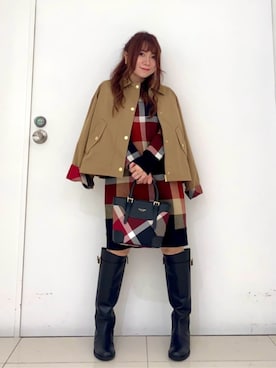 ブルーレーベル・クレストブリッジ公式さん(レディース・152cm)の秋コーディネート