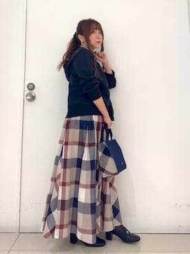 美品✨ブルーレーベルクレストブリッジ ソフトコットンブロードシャツワンピース　M BLUE LABEL CRESTBRIDGE（ブルーレーベルクレストブリッジ）の