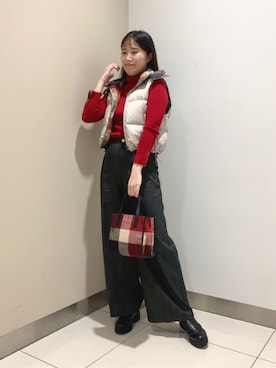 ブルーレーベル・クレストブリッジ公式さん（レディース・165cm）の秋コーディネート