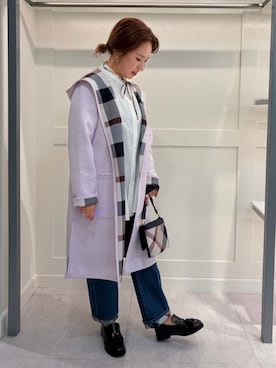 ブルーレーベル・クレストブリッジ公式さん(レディース・152cm)の春コーディネート