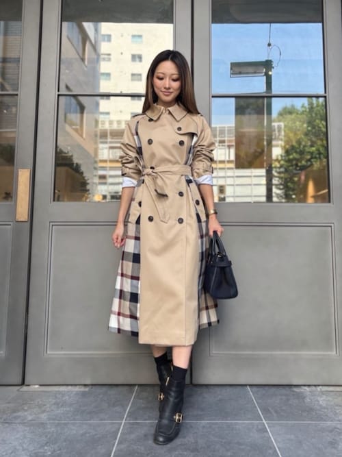 BLUE LABEL トレンチコート 40 ベージュ BLUE LABEL トレンチコート 40 ベージュ