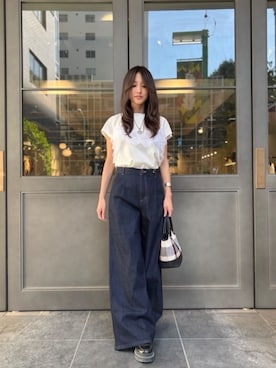 ブルーレーベル・クレストブリッジ公式さん(レディース・162cm)の秋コーディネート