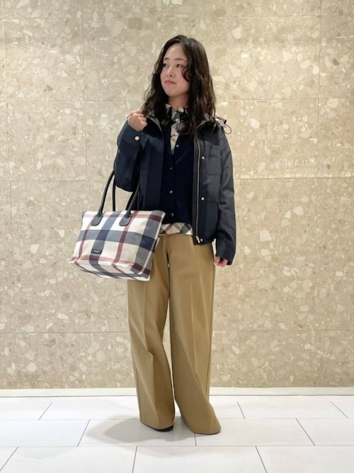 クレストブリッジチェックハーフスパンツイルリボンタイ付きシャツ