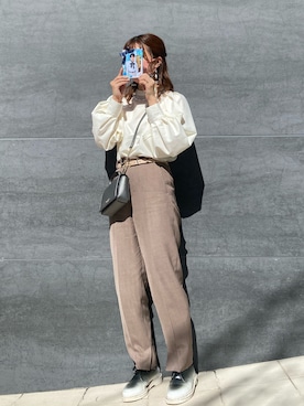 「BRACTMENT（ブラクトメント）のアイテム」を使った、UEMURAさん（レディース・158cm）の秋コーディネート