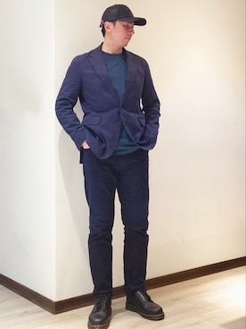 mads Kaoさん（メンズ・178cm）の冬コーディネート