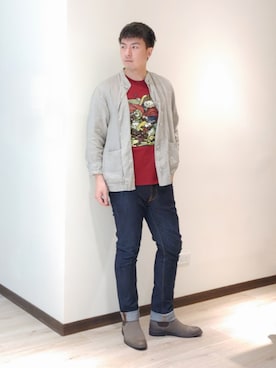 「Vanger（Vanger）のアイテム」を使った、mads Kaoさん（メンズ・178cm）の春コーディネート