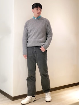 mads Kaoさん（メンズ・178cm）の冬コーディネート