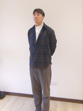 mads Kaoさん（メンズ・178cm）の冬コーディネート