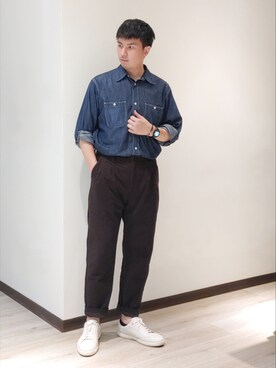 mads Kaoさん（メンズ・178cm）の春コーディネート