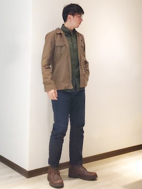 mads Kaoさん（メンズ・178cm）の秋コーディネート