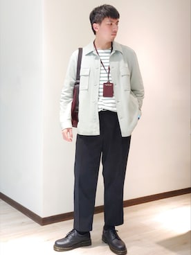 mads Kaoさん（メンズ・178cm）の春コーディネート