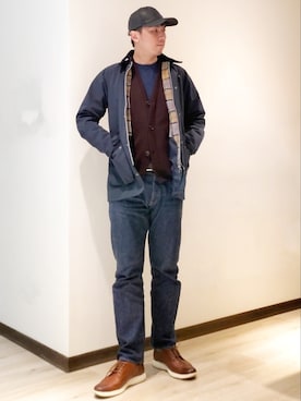 mads Kaoさん（メンズ・178cm）の冬コーディネート