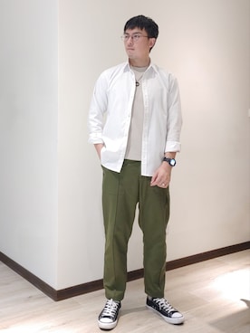 mads Kaoさん（メンズ・178cm）の春コーディネート