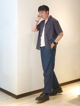 mads Kaoさん（メンズ・178cm）の夏コーディネート