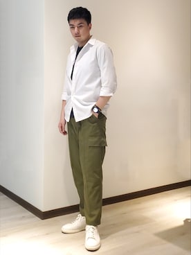 mads Kaoさん（メンズ・178cm）の春コーディネート
